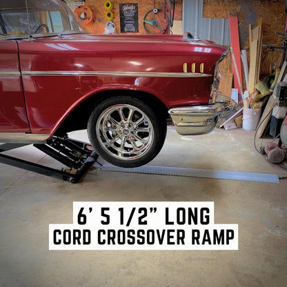 Cord Crossover Ramp for Garage Business Custom Length Color Made in USA PR4666