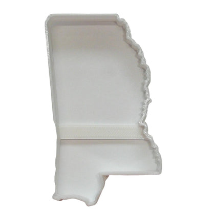 6x Mississippi State Fondant Cutter Cupcake Topper 1.75 IN USA FD4696