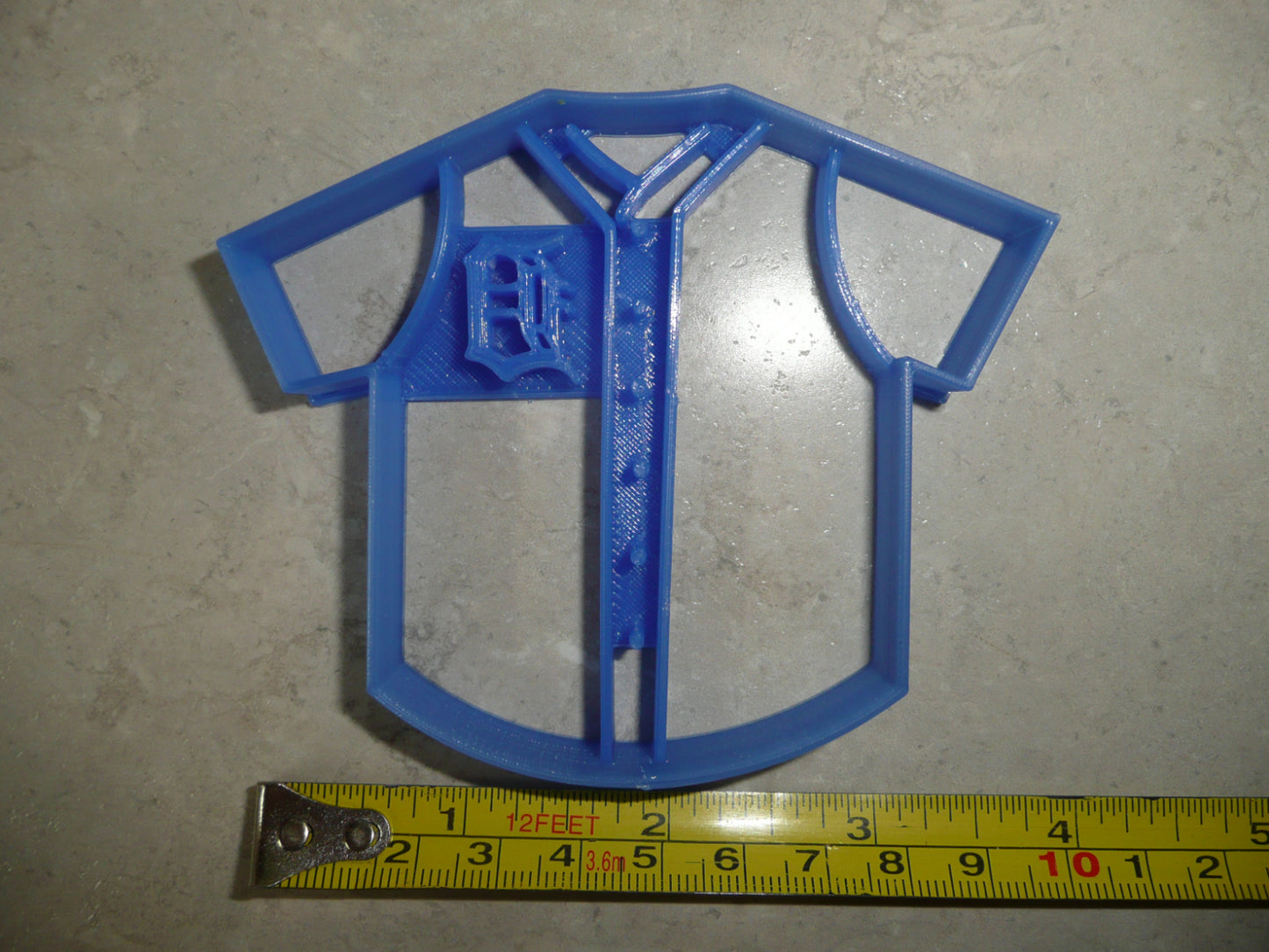 Detroit Tigers Baseball Jersey Cookie Cutter Made in USA PR4746