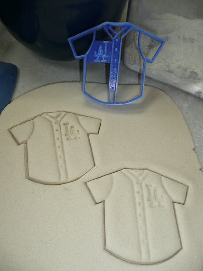 Los Angeles LA Dodgers Baseball Jersey Cookie Cutter USA Made PR4750