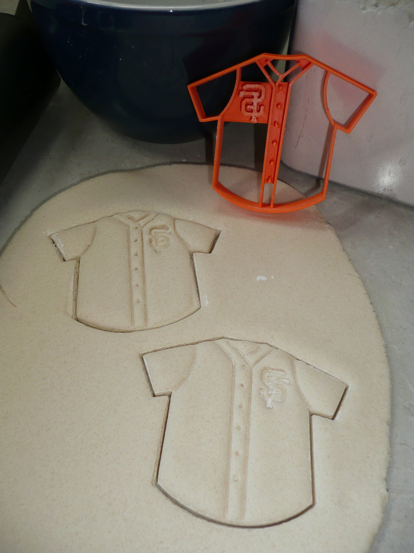 San Francisco SF Giants Baseball Jersey Cookie Cutter Made in USA PR4753