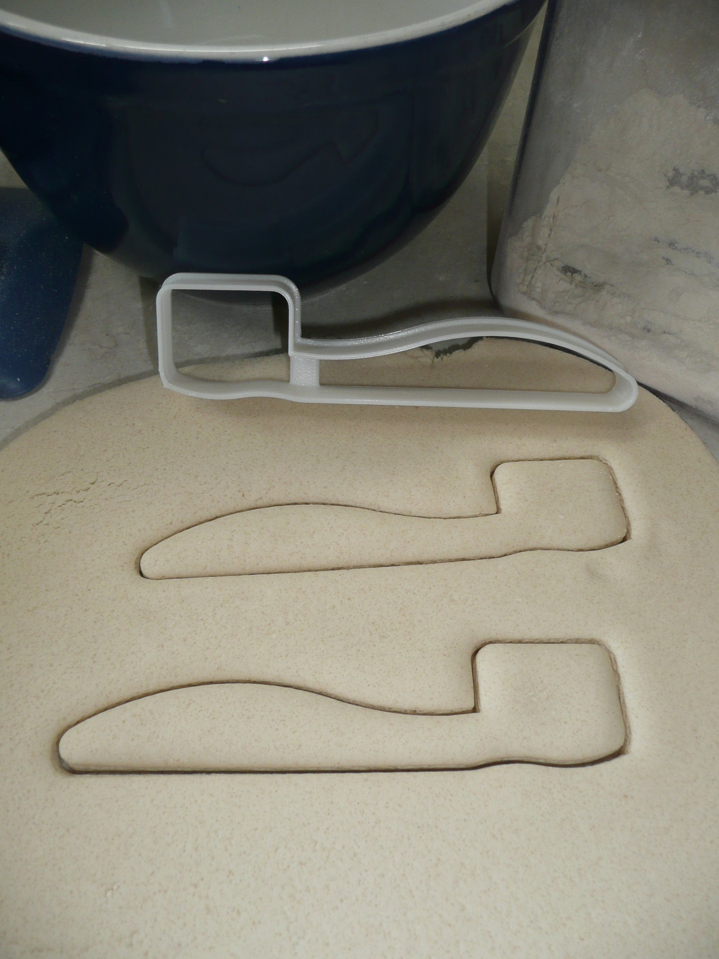 Toothbrush Outline Teeth Dentist Cookie Cutter Made in USA PR4754