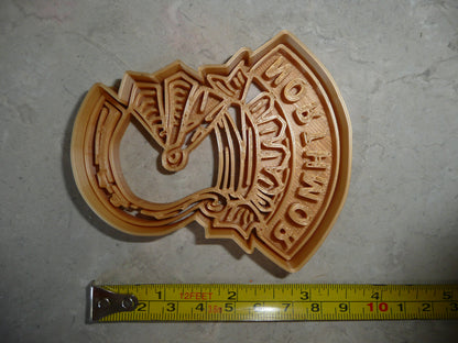 Northmor High School Ohio Knights Mascot Cookie Cutter USA PR4762