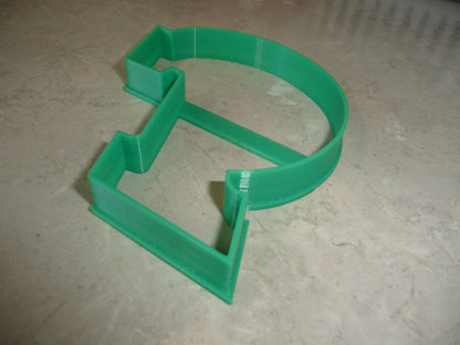 Tulane University Outline Letter T Cookie Cutter Made In USA PR4778