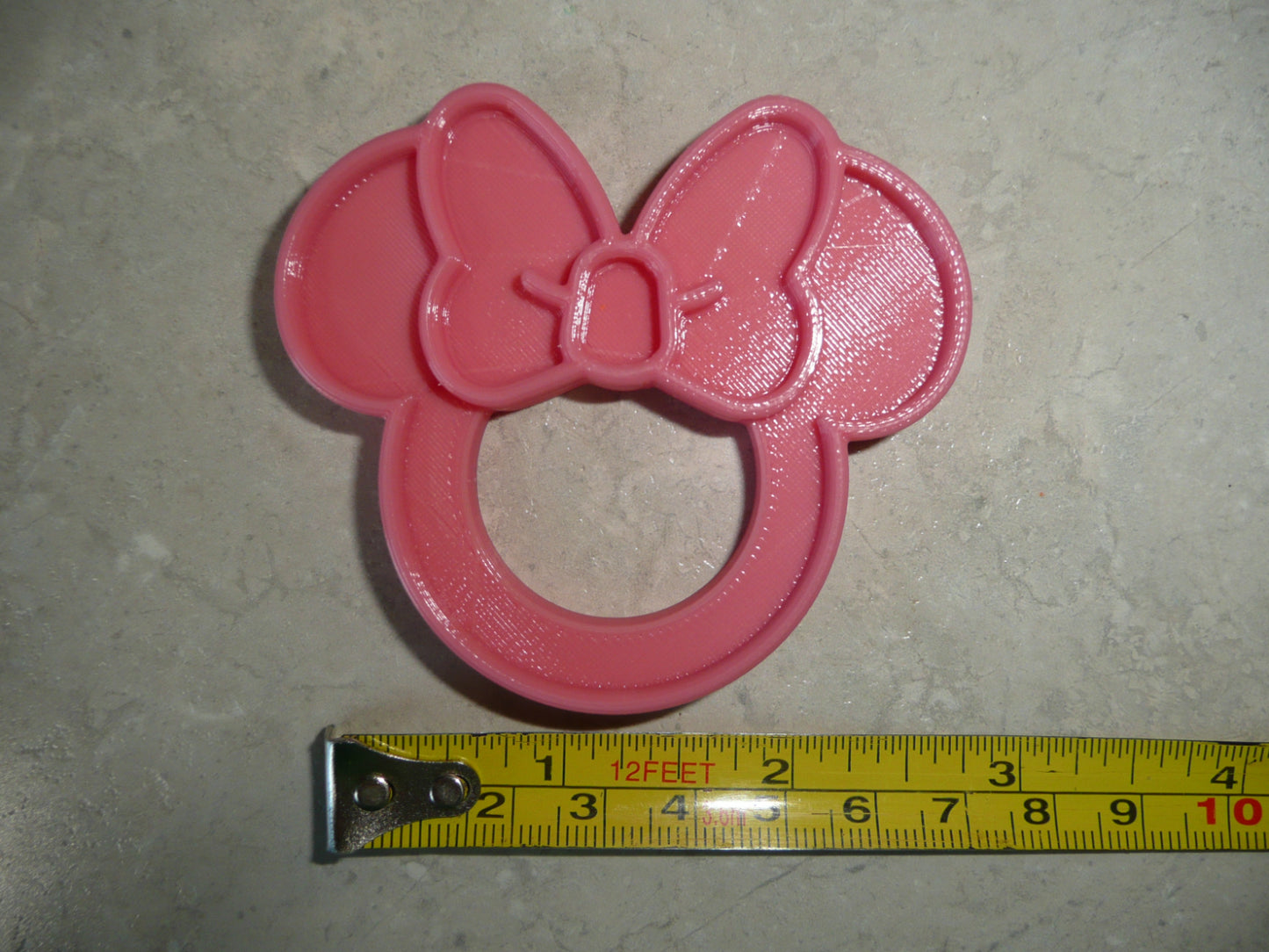 Minnie Mouse Themed Pink Napkin Ring Holders Set Of 4 Made In USA PR4810