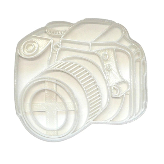 6x DSLR Camera Photo Fondant Cutter Cupcake Topper 1.75 IN USA FD4820