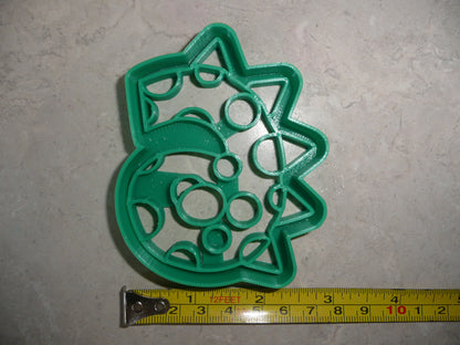 Number 6 Six Dinosaur Themed Cookie Cutter Made In USA PR4836