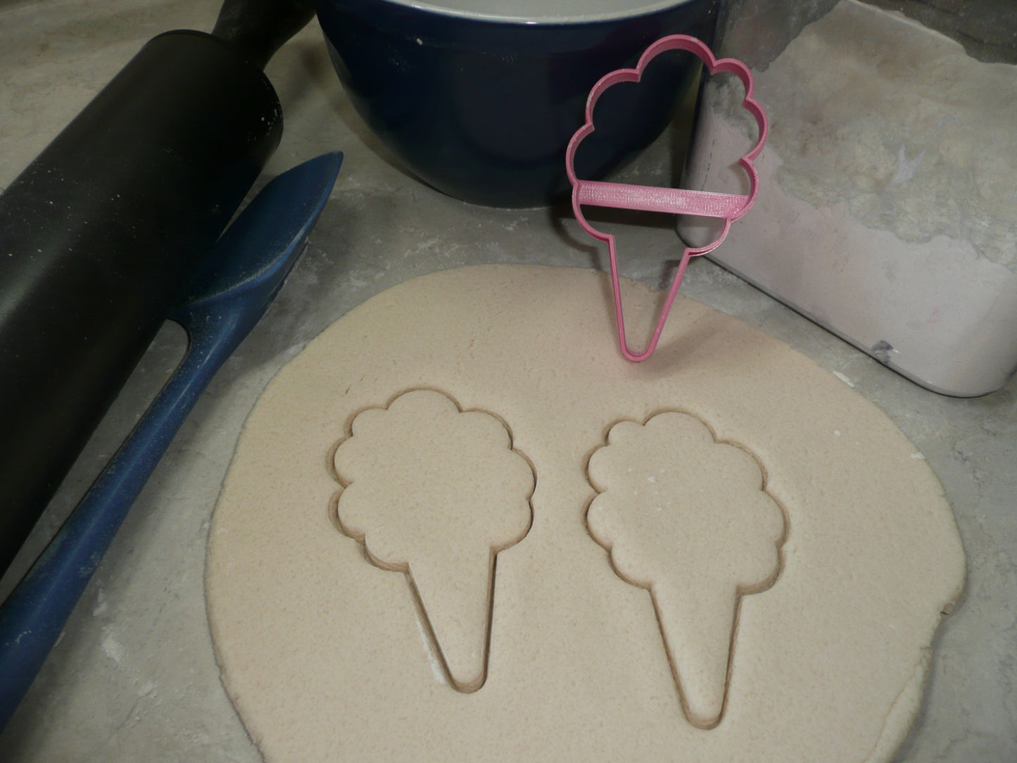 Cotton Candy Fair Concession Food Truck Treat Cookie Cutter Made In USA PR4859