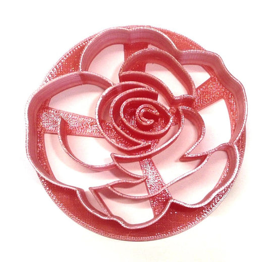 Rose Flower Mini Concha Cutter Mexican Sweet Bread Stamp Made in USA PR4892