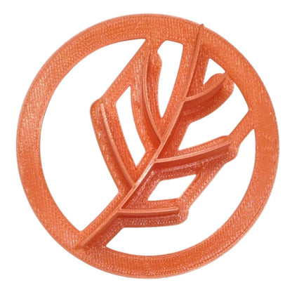 Fall Leaf Mini Concha Cutter Mexican Sweet Bread Stamp Made in USA PR4905