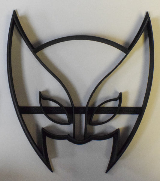 6x Wolverine Fondant Cutter Cupcake Topper 1.75 IN USA FD492