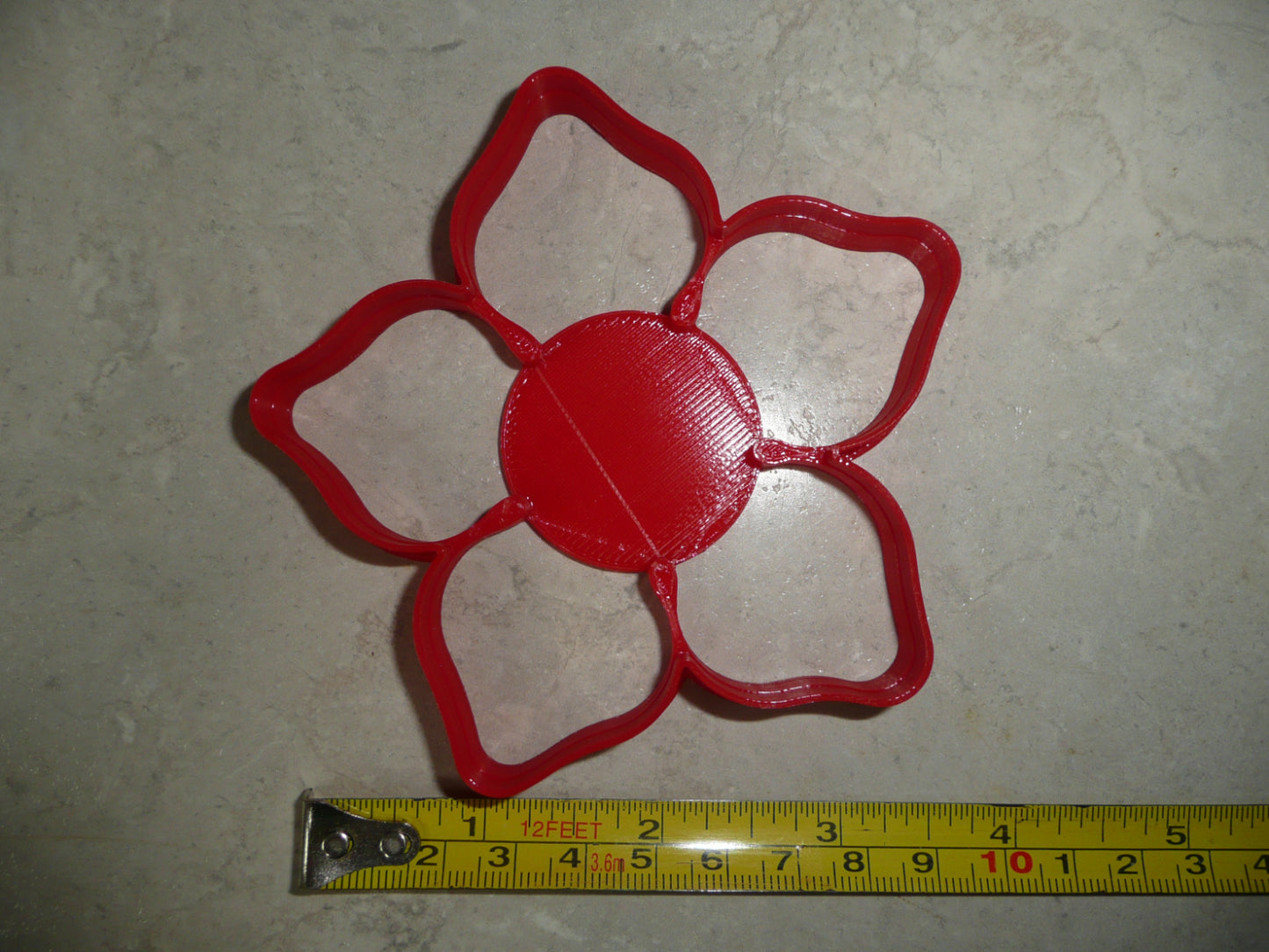 Demogorgon Head or Pointed Petal Flower Cookie Cutter Made In USA PR4934
