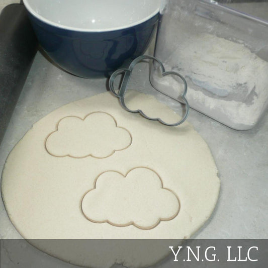 Cloud Shape Outline Cookie Cutter Made in USA PR4943