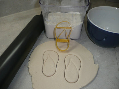 Flipflop Flip Flop Sandal Shoe Right Foot Cookie Cutter Made In USA PR4965