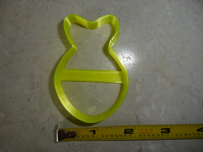 Yellow Goldfish Cracker 2.5 Inch Outline Cookie Cutter Made In USA PR4971