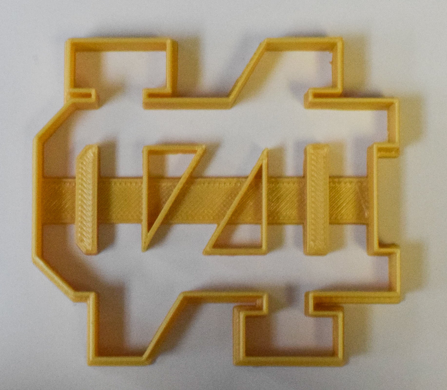 6x Notre Dame Sports Fondant Cutter Cupcake Topper 1.75 IN USA FD499