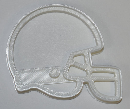 6x Football Helmet Fondant Cutter Cupcake Topper Size 1.75" USA FD821