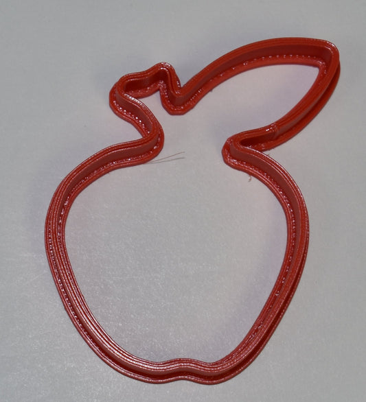 6x Apple Fruit Fondant Cutter Cupcake Topper Size 1.75" USA FD840