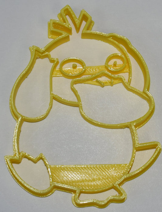 6x Psyduck Pokemon Fondant Cutter Cupcake Topper 1.75 IN USA FD871