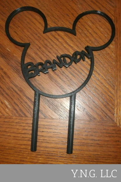 Personalized Mickey Mouse Clubhouse Cake Topper Smash Cake USA PR813