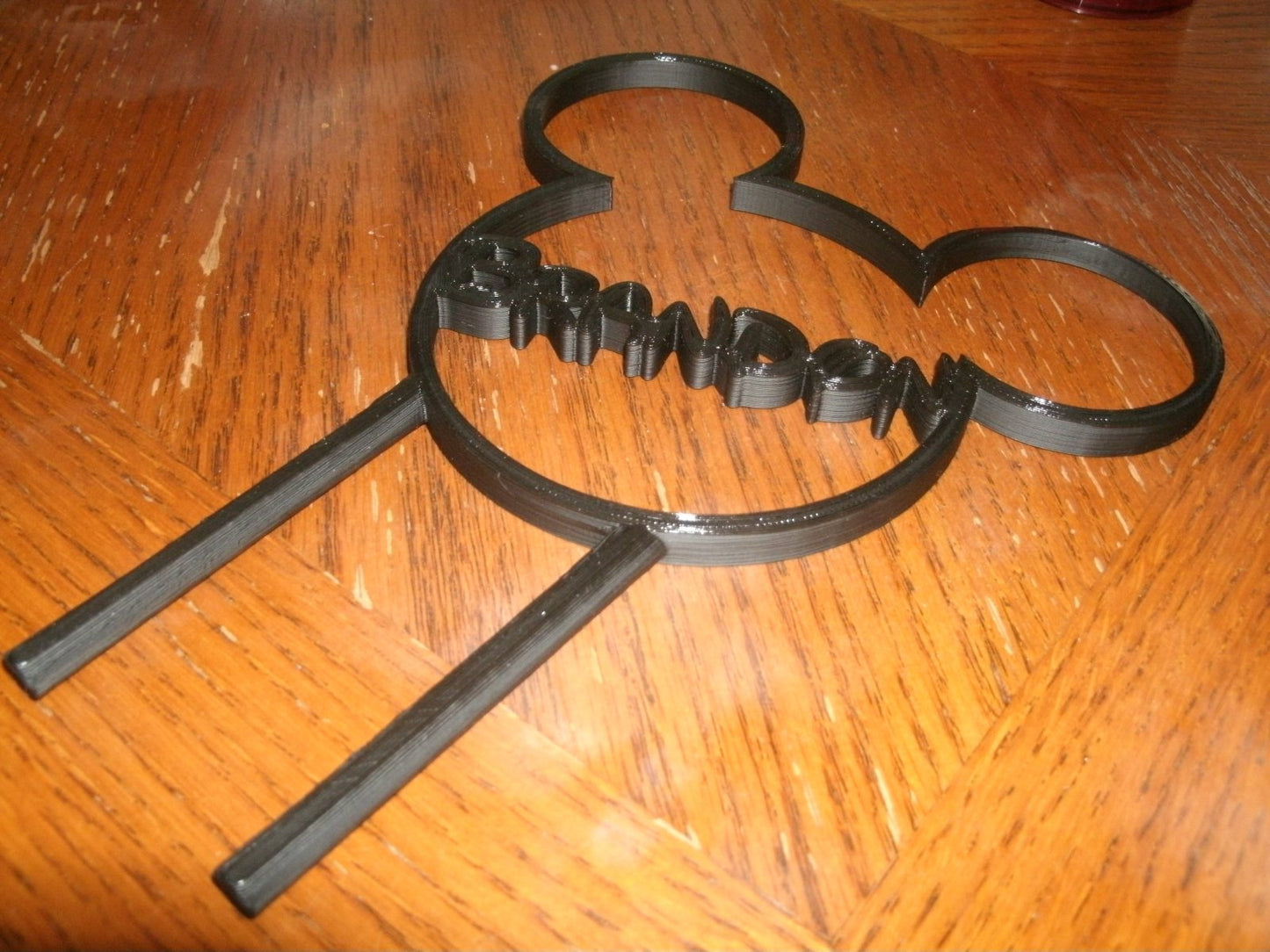 Personalized Mickey Mouse Clubhouse Cake Topper Smash Cake USA PR813