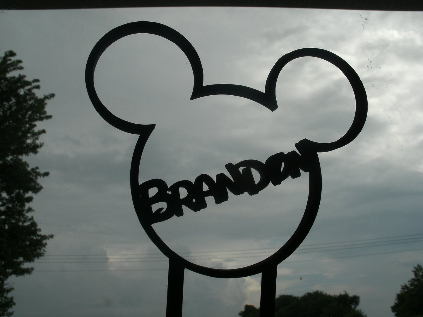 Personalized Mickey Mouse Clubhouse Cake Topper Smash Cake USA PR813