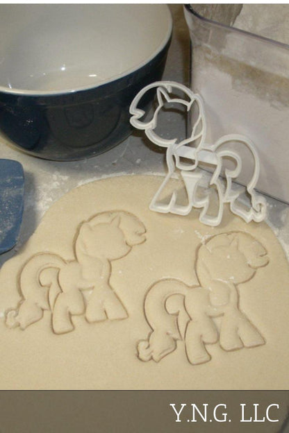 Rarity Unicorn My Little Pony Character Cookie Cutter Made in USA PR742