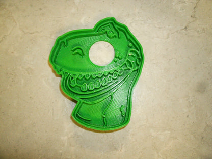 Rex Toy Story Dino Cartoon Disney Movie Cookie Cutter Made In USA PR468