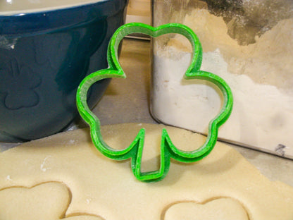 Shamrock Saint Patricks Day St Pattys Irish Cookie Cutter Made in USA PR197