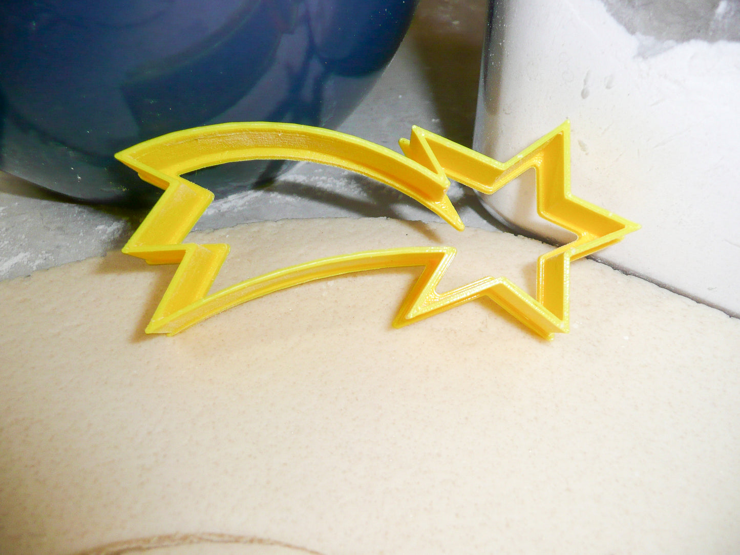 Shooting Falling Star July 4th Holiday Outline Cookie Cutter Made in USA PR407