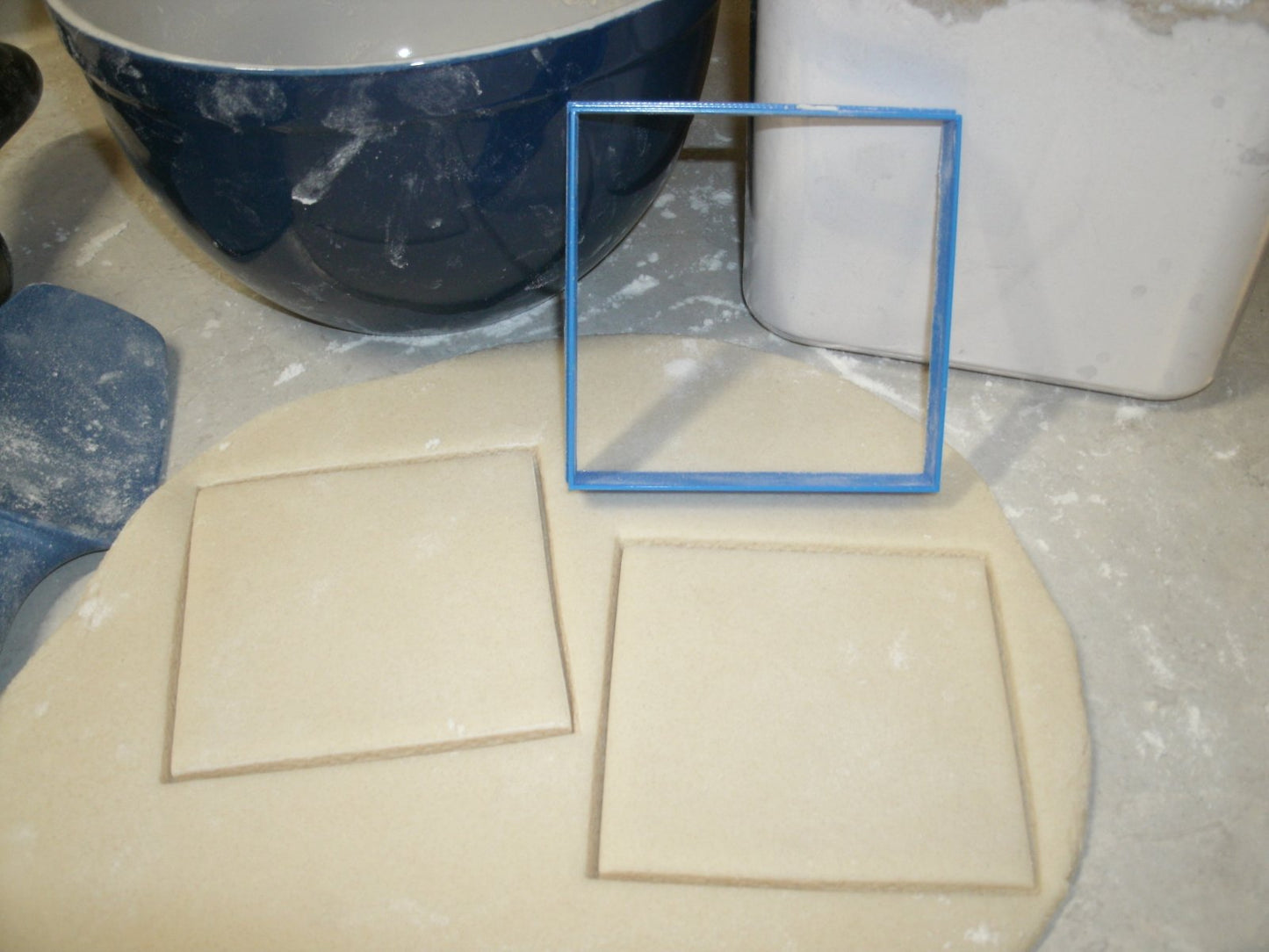 Square Box Frame Shape Special Occasion Cookie Cutter Made in USA PR708