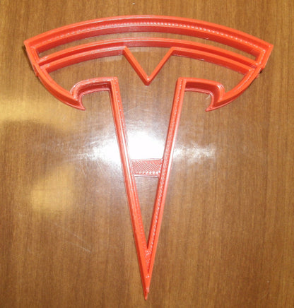 Tesla Brand Symbol Luxury Electric Vehicle Car Cookie Cutter Made in USA PR483