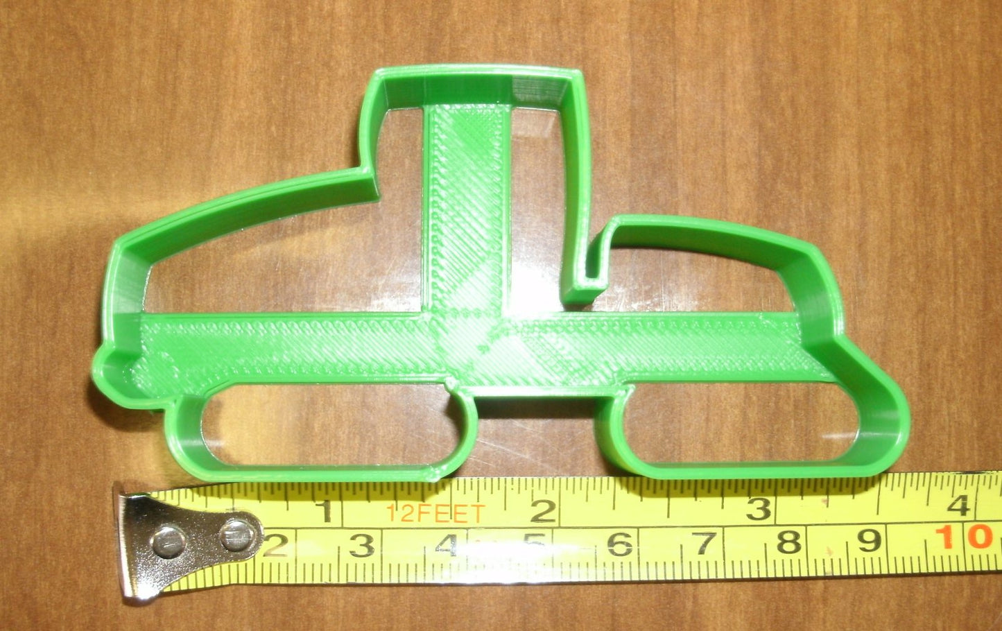 Green Tractor Tracked Farm Vehicle Equipment Agriculture Cookie Cutter USA PR700