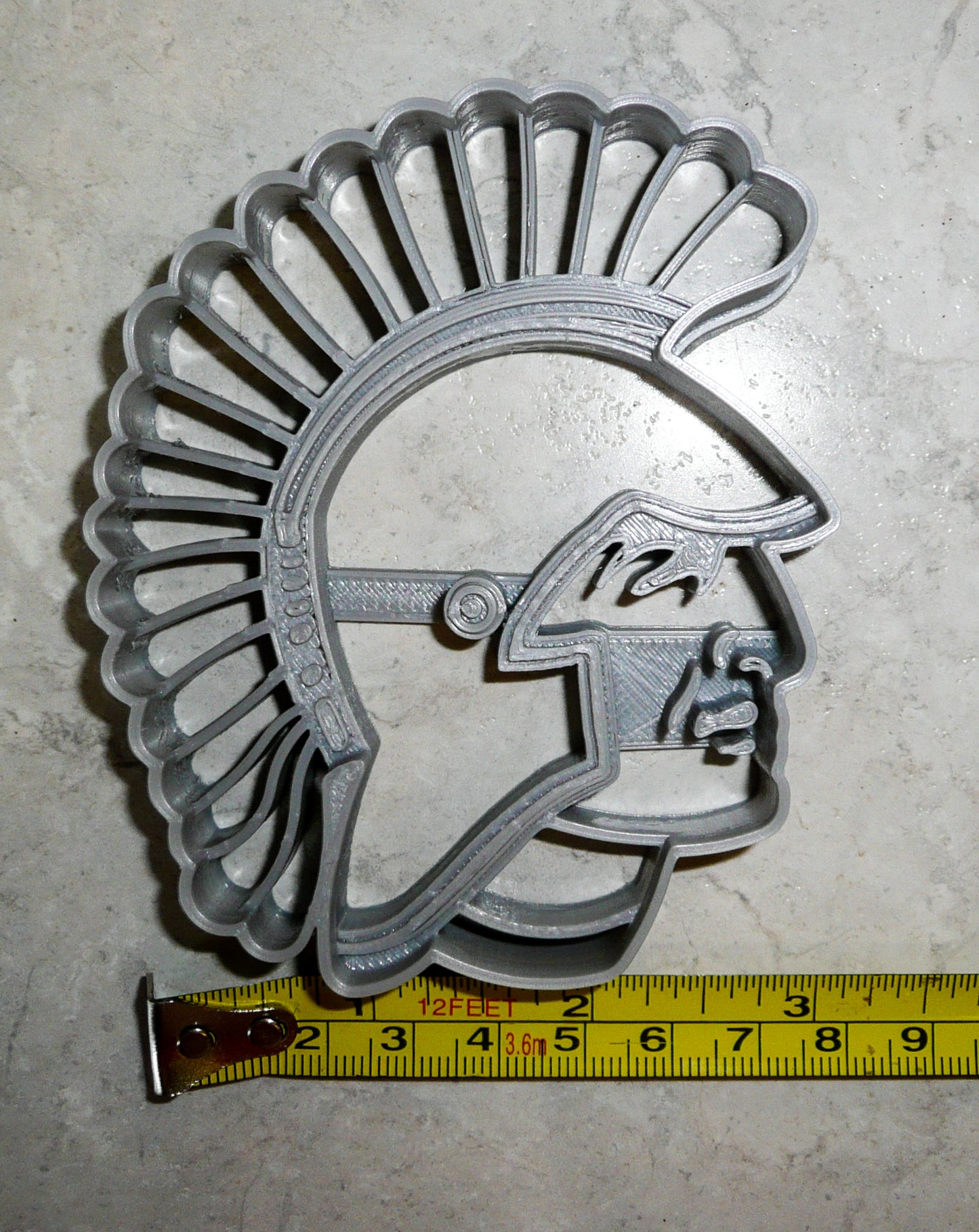 West Central High School Trojans Mascot Cookie Cutter Made In USA PR935