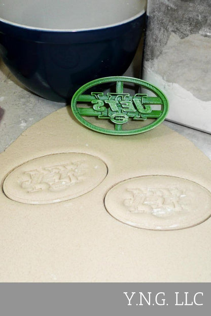 New York Jets NFL Football Logo Set Of 4 Cookie Cutters USA PR1150