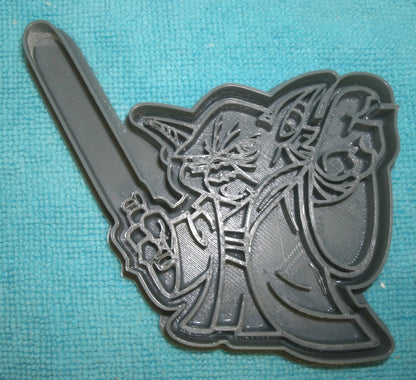 Yoda Star Wars The Clone Wars Animated Character Cookie Cutter USA PR751
