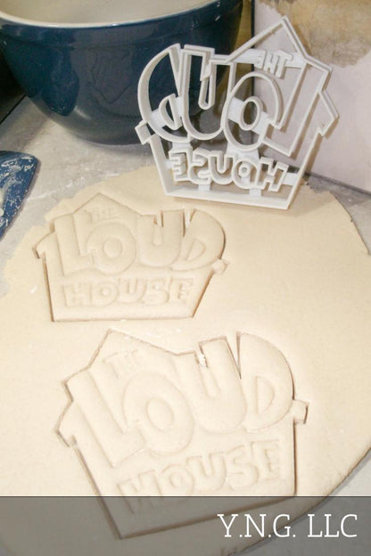 The Loud House Cartoon Characters TV Show Set Of 5 Cookie Cutters USA PR1172