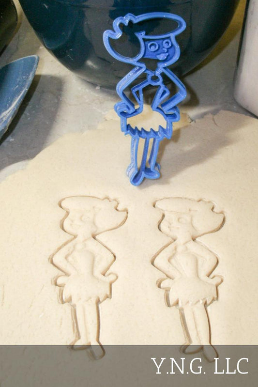 Betty Rubble Wilma's Neighbor Flintstones Cookie Cutter Made In USA PR2259
