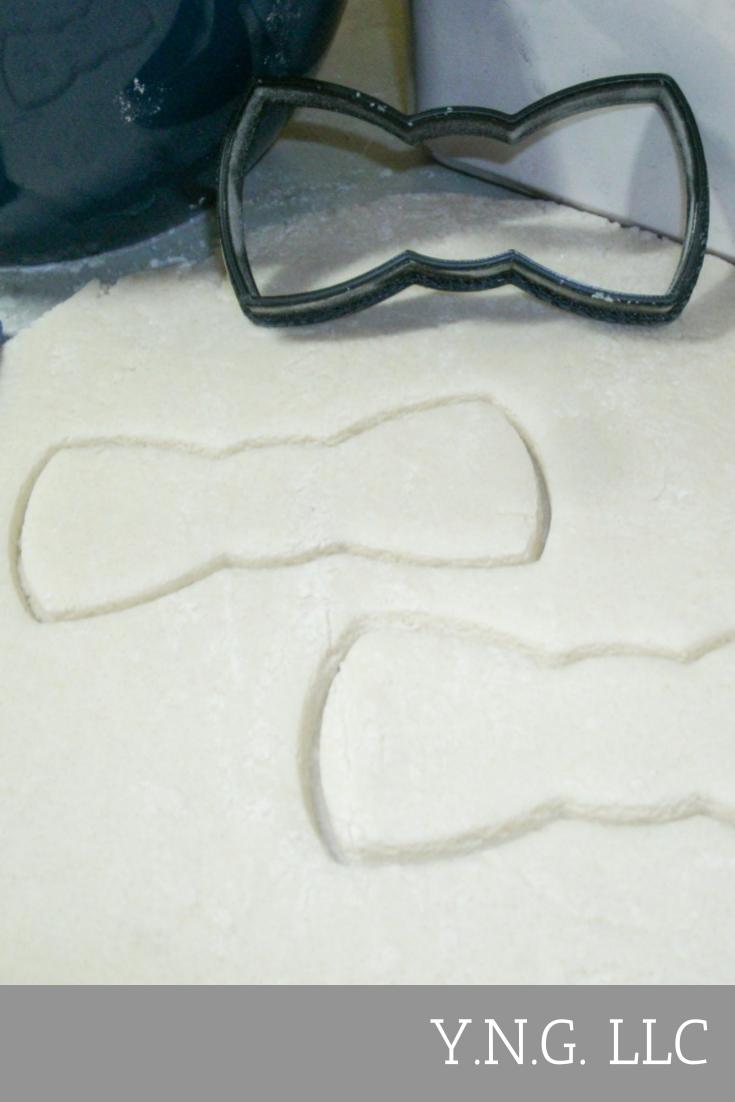 Bowtie Or Hair Bow Gender Reveal Baby Shower Set of 3 Cookie Cutters USA PR1238