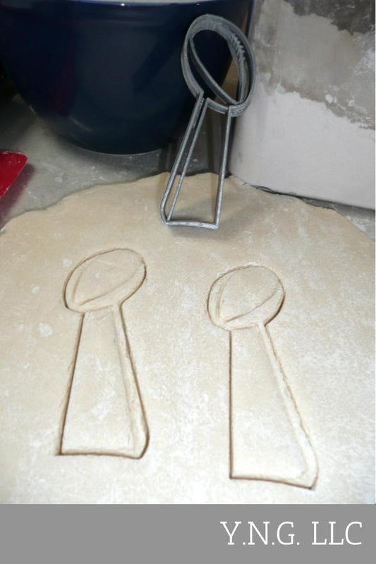 Vince Lombardi Trophy NFL Super Bowl Football Cookie Cutter Made In USA PR2401