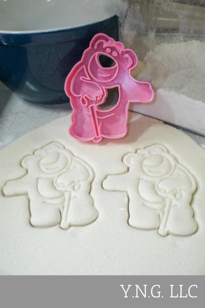 Lotso Bear Toy Story Cartoon Movie Character Cookie Cutter Made in USA PR509