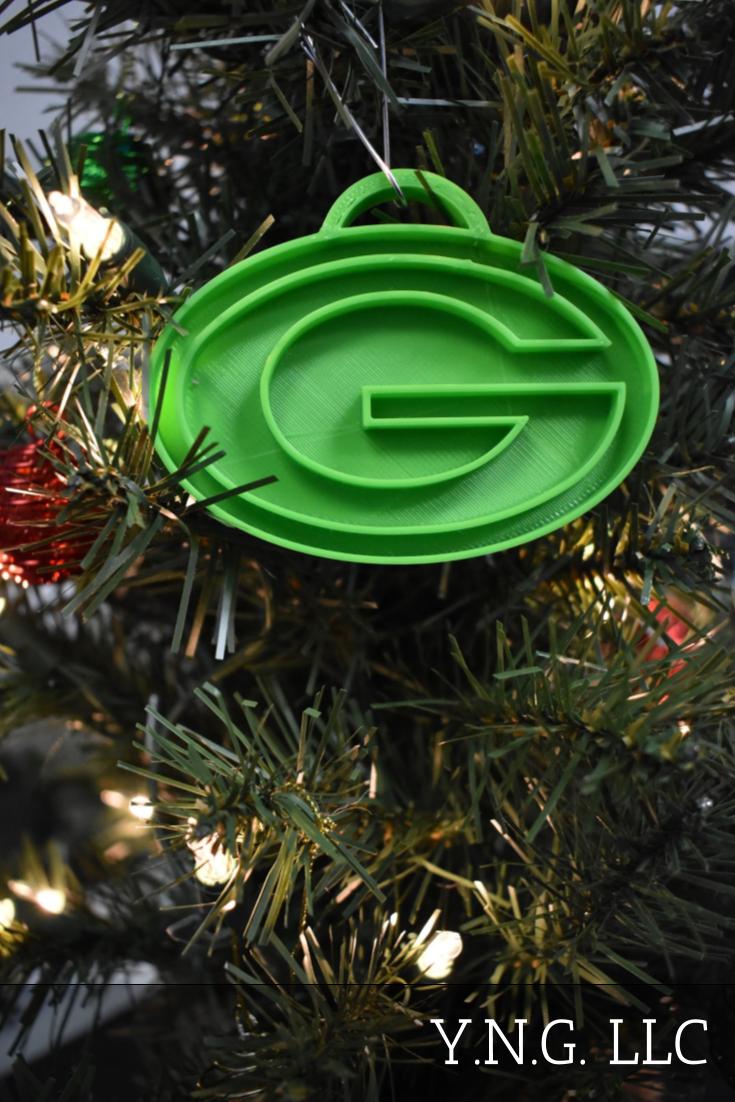 Green Bay Packers NFL Football Ornament Holiday Christmas Decor USA PR2060