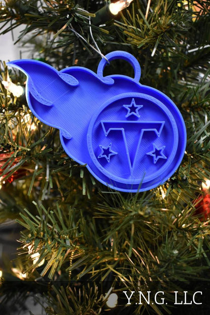 Tennessee Titans NFL Football Ornament Holiday Christmas Decor USA PR2081