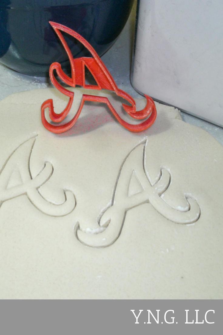 Atlanta Braves MLB Baseball Team Logo Set Of 7 Cookie Cutters USA PR1233