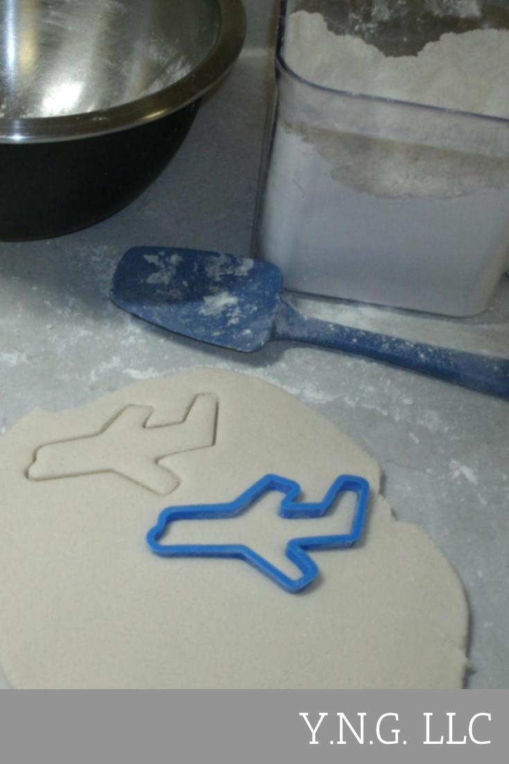 Airplane Flying Boeing Aircraft Travel Cookie Cutter Made in USA PR600