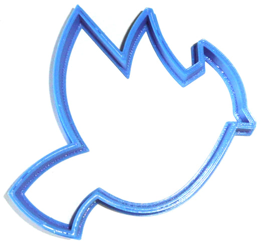 6x Blue Jay Bird Fondant Cutter Cupcake Topper 1.75 IN USA FD2100