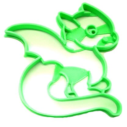 Dragon Animal Fire Breathing Fairy Tale Creature Cookie Cutter USA PR2357