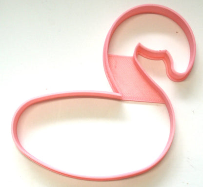 6x Flamingo Pool Float Floatie Fondant Cutter Cupcake Topper 1.75 Inch FD2857