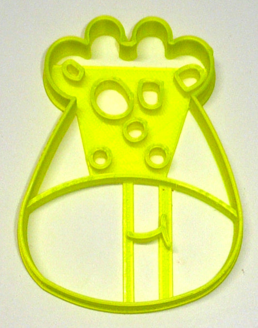 6x Giraffe Face Detail Fondant Cutter Cupcake Topper 1.75 IN USA FD2627