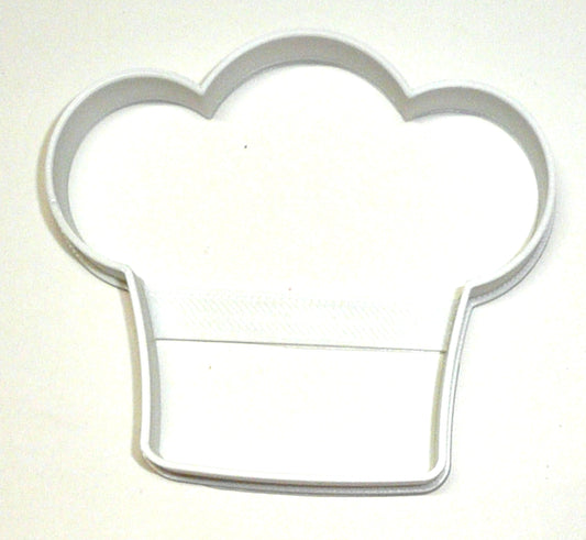 6x Chef Baker White Hat Fondant Cutter Cupcake Top Size 1.75 Inch USA FD2886